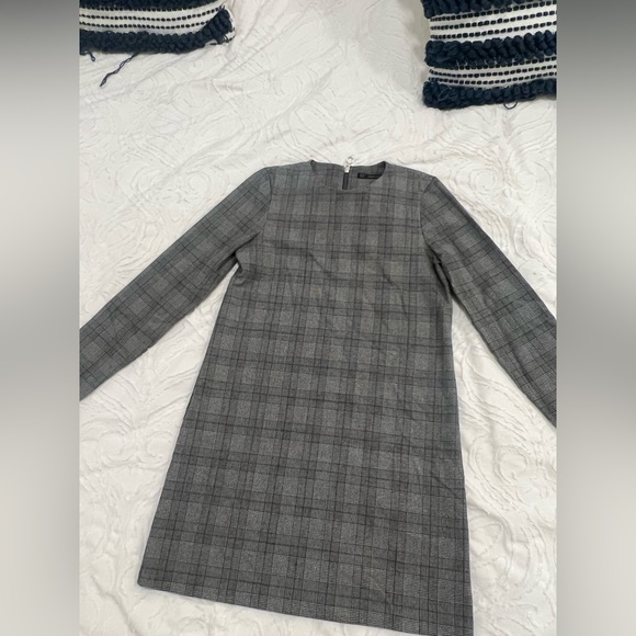 Glen plaid mini dress - Picture 3 of 4